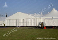 Parties Portable Aluminium Frame Tents Pvc Fabric , Glass , Abs Wall